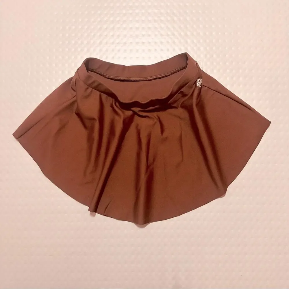 Mariia Crown Tapered Pull-on Shirt MC chocolate brown dance ballet dancewear